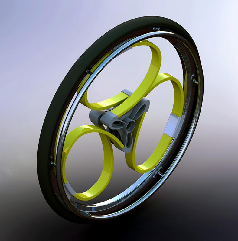 Loopwheels for Wheelchair